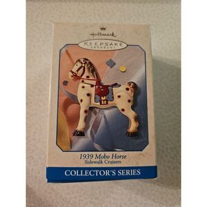 NEW ~‎ Hallmark Keepsake Ornament 1939 Mobo Horse Sidewalk Cruisers 1997